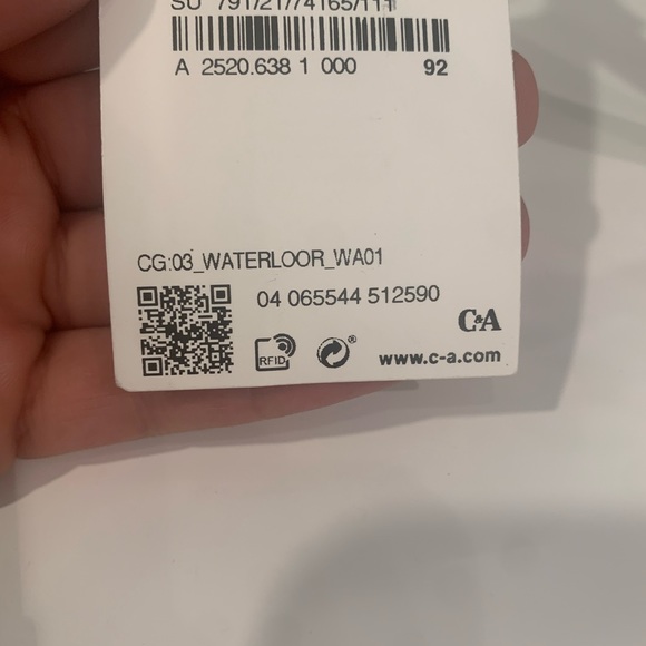 C&A Neutral beige mini purse with straps European brand - Picture 3 of 10